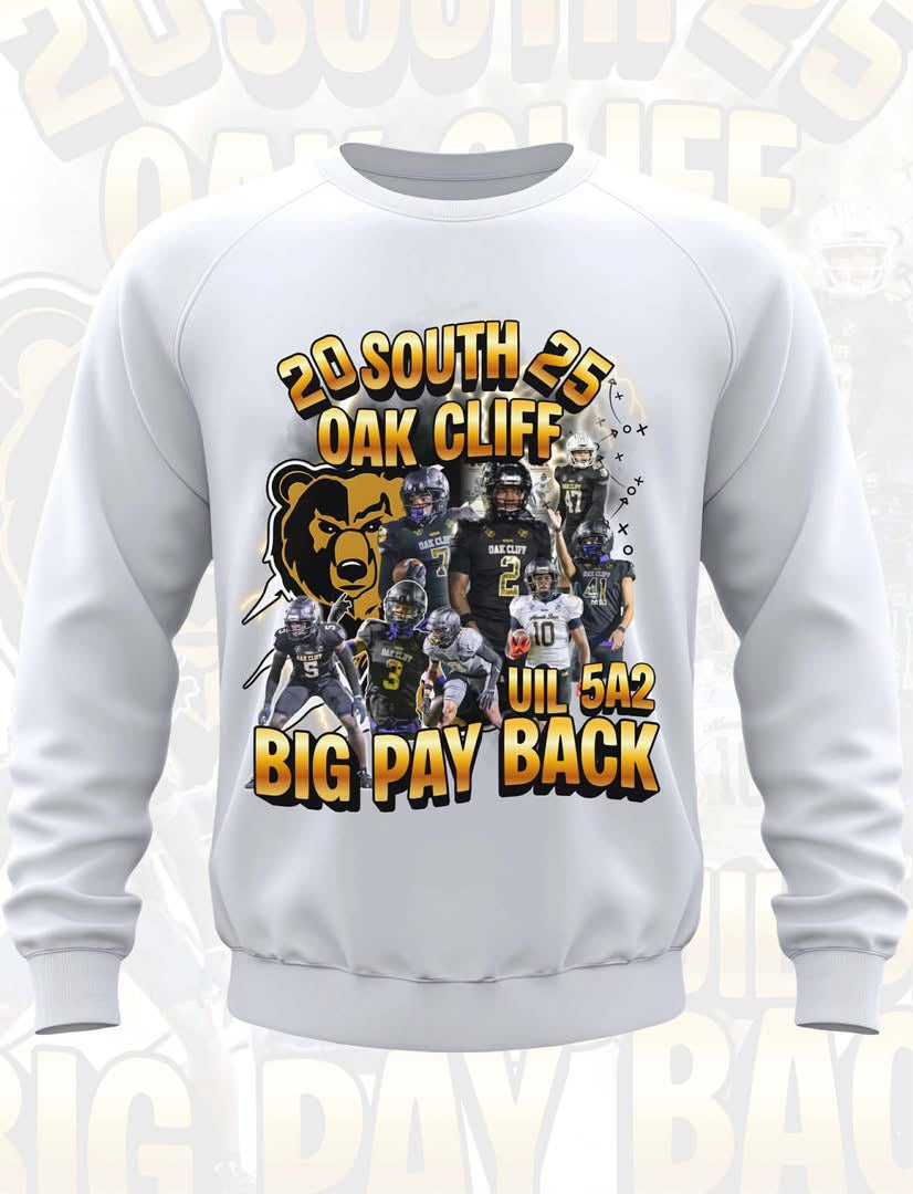 South Oak Cliff Game Crew Neck Sweater