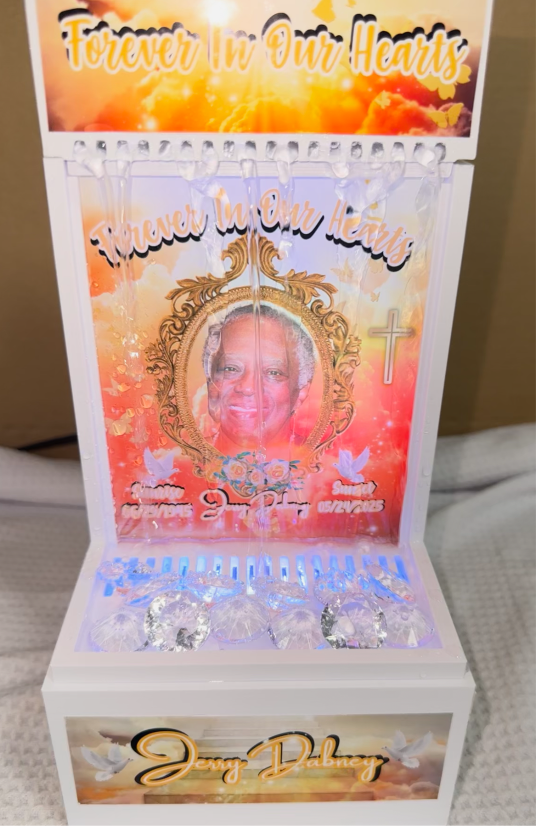 Custom Desk / Entry way Fountain / memorial fountain / wedding fountain