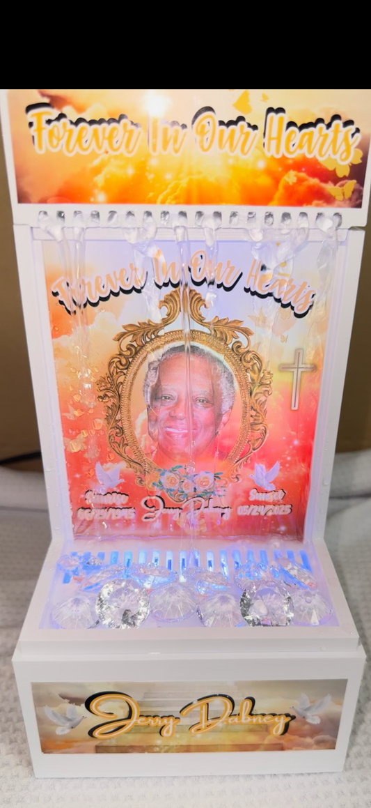 Custom Desk / Entry way Fountain / memorial fountain / wedding fountain