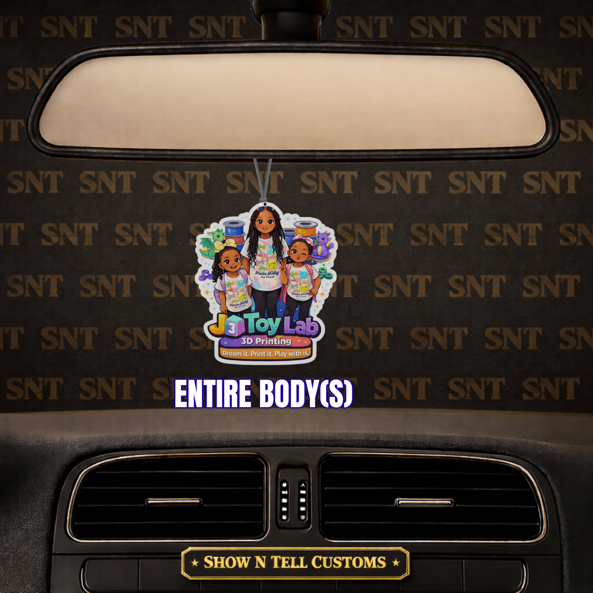 Custom car freshner