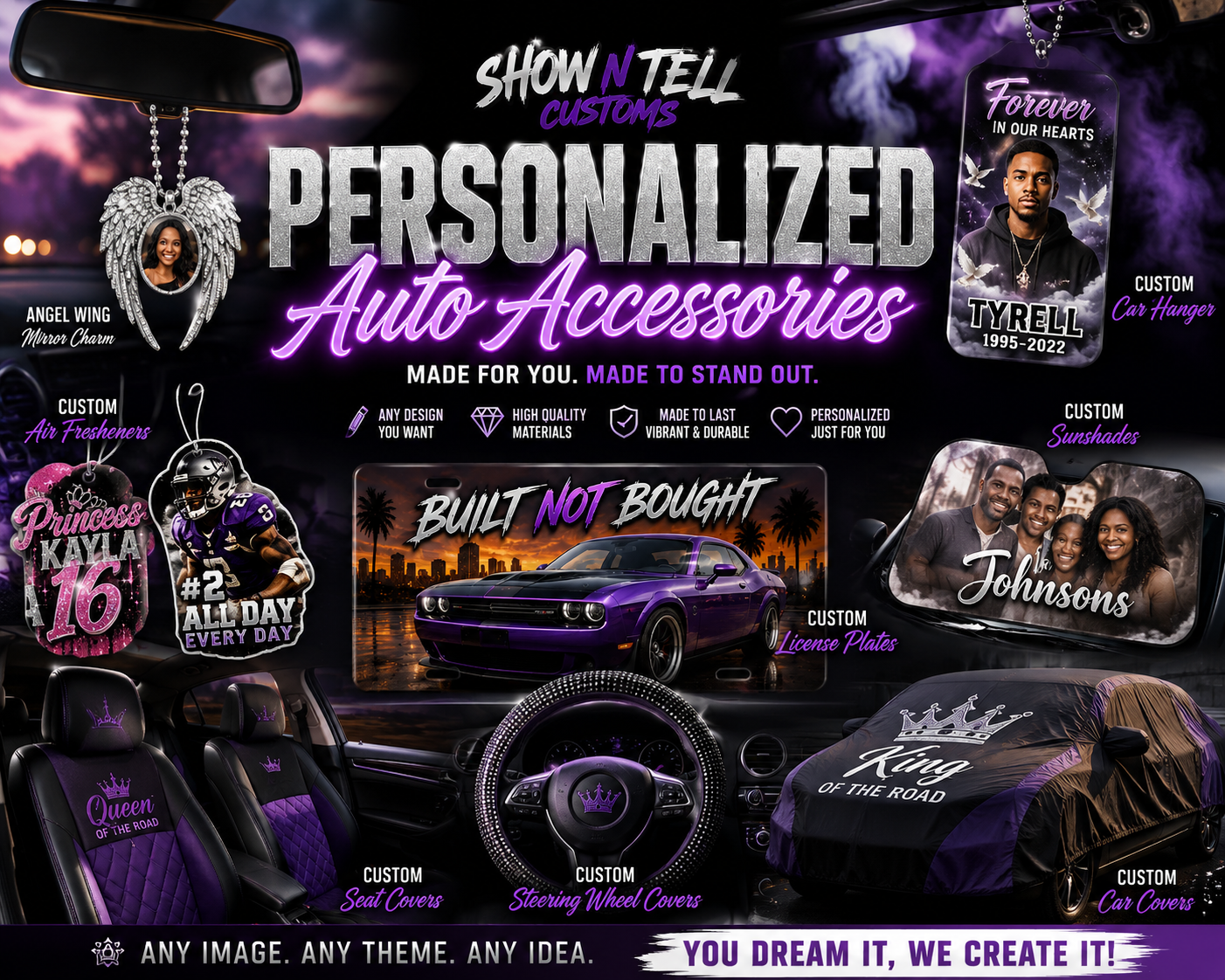 Personalized Auto Accessories