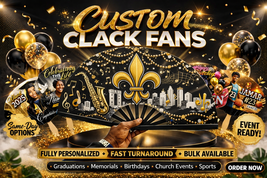 Custom clack fan