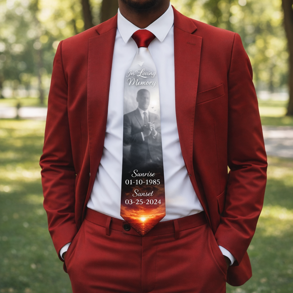 Personalized necktie