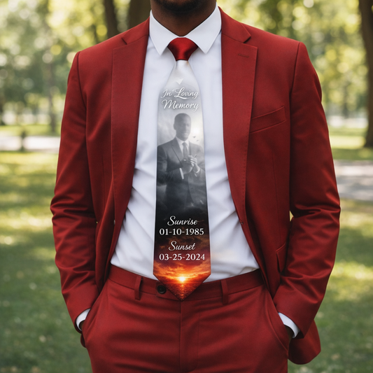 Personalized necktie