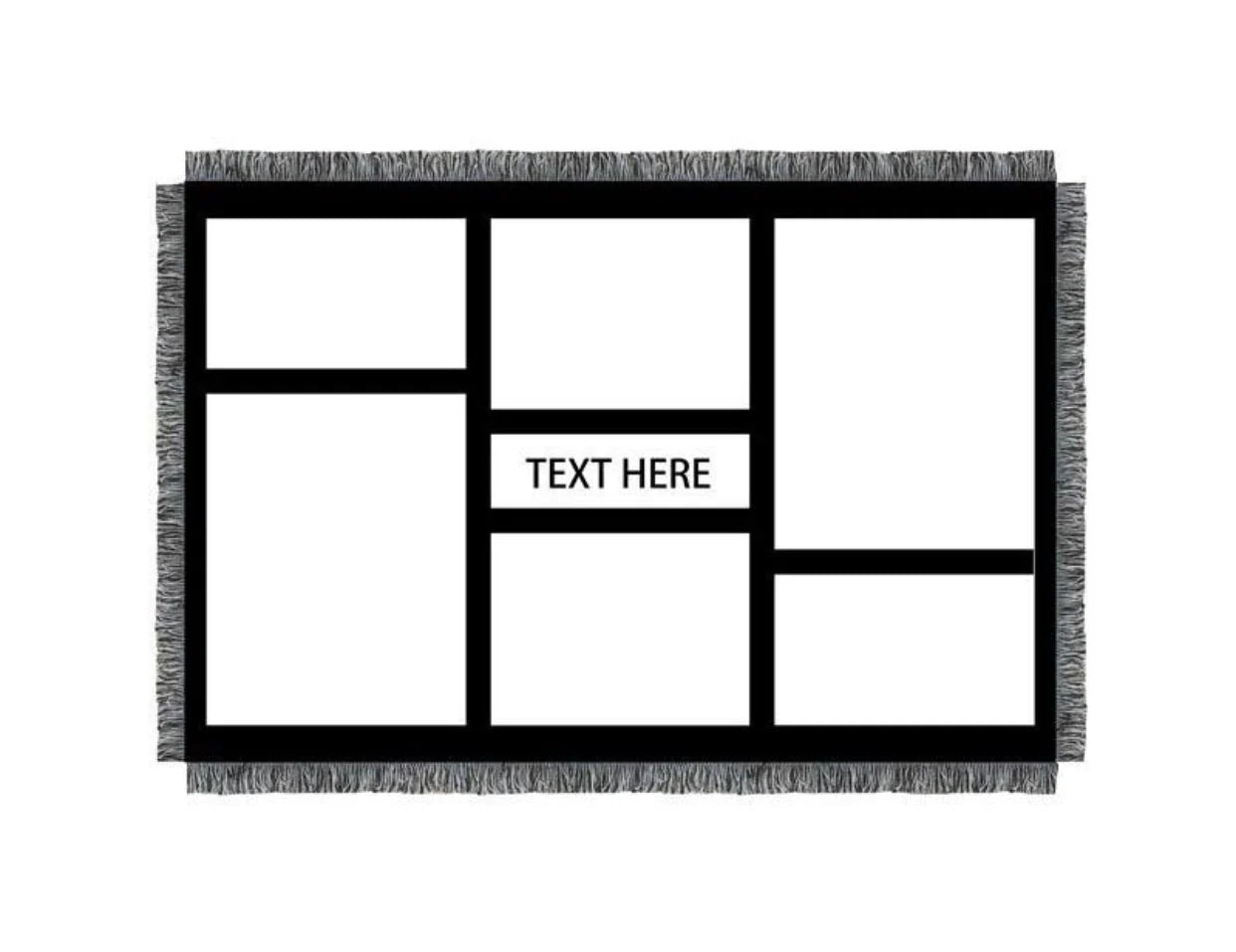 Customized photo blanket + free pillow