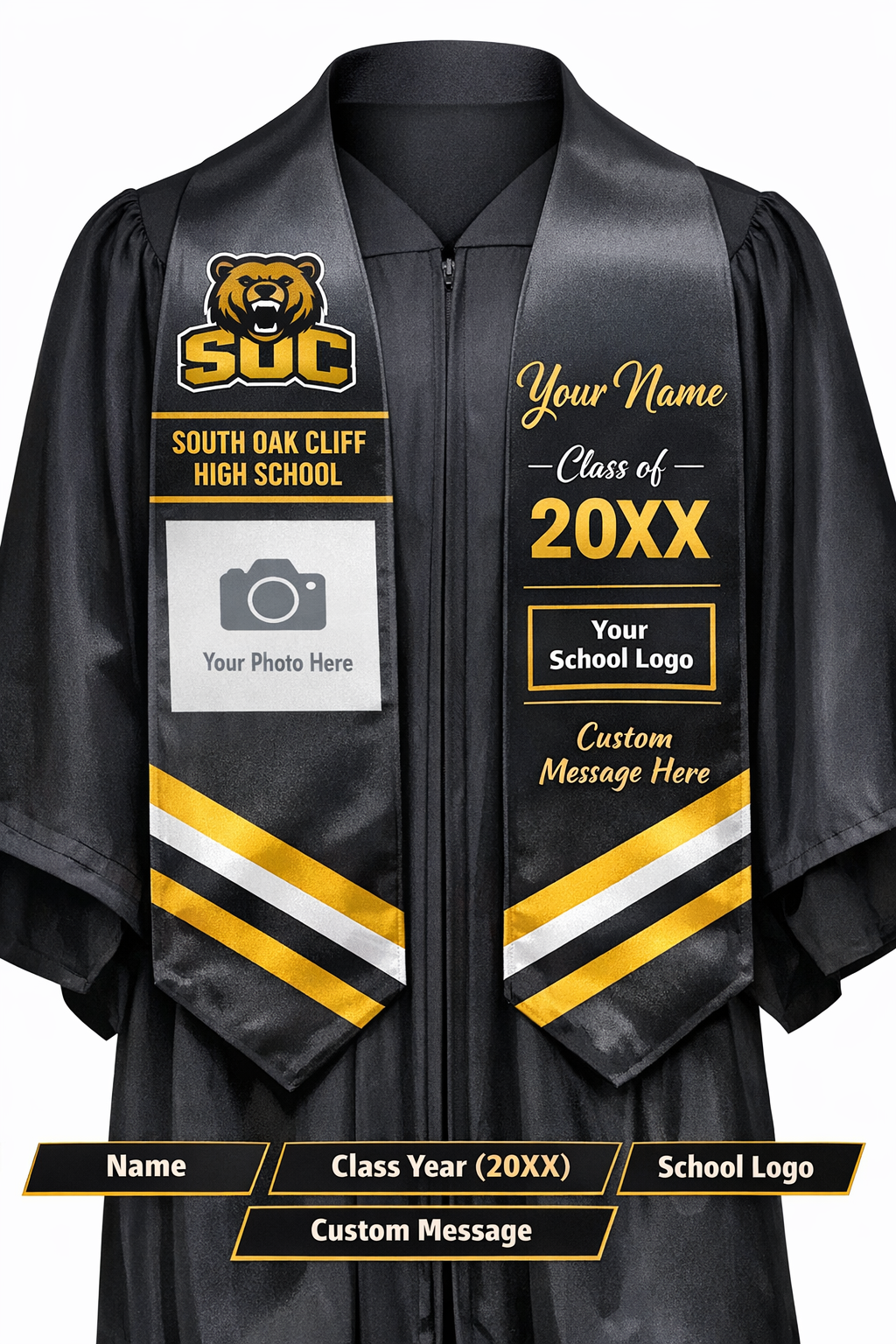 Personalized graduation stole /sash