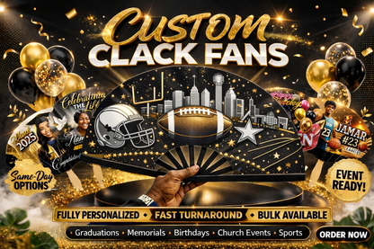 Custom clack fan