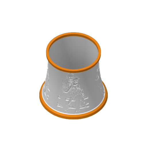 Custom 3d printed lamp shade