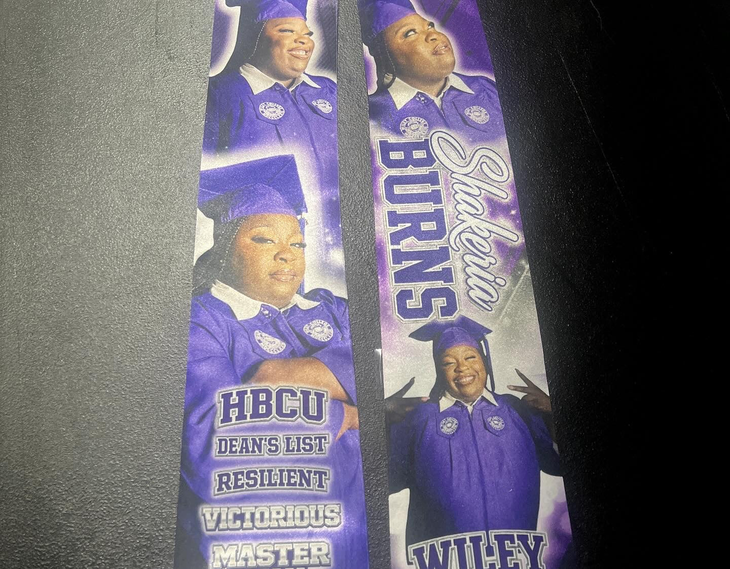 Custom Graduation Stole / Personalized Memorial Sash