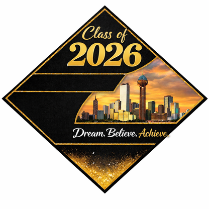 Personalized graduation cap TOPPER(not the actual cap)with free photo tassel