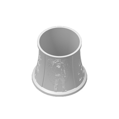 Custom 3d printed lamp / lamp shade