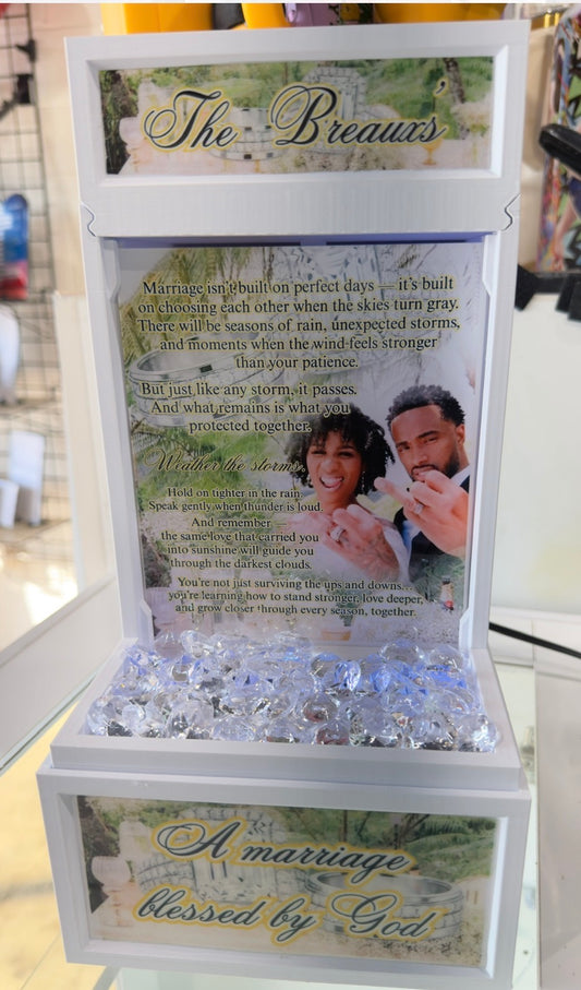 Custom Desk / Entry way Fountain / memorial fountain / wedding fountain