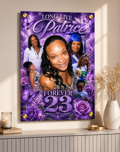 Premium Photo metal wall art 16x24