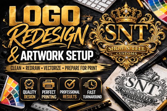 Logo Redesign & Artwork Setup