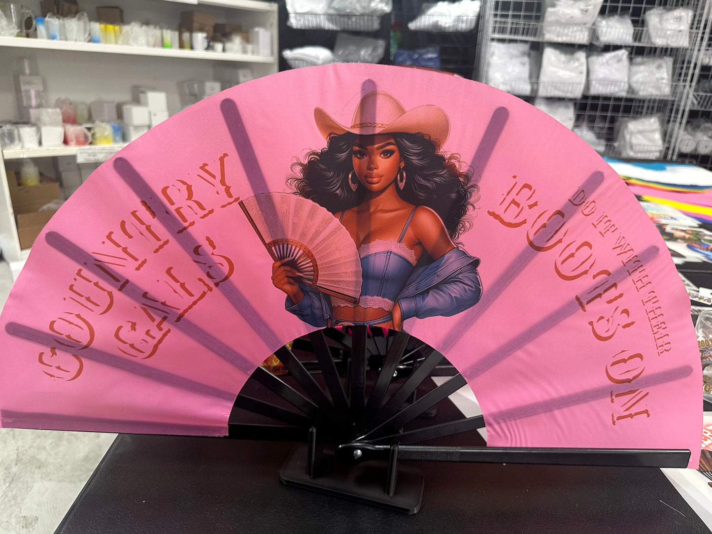 Custom clack fan