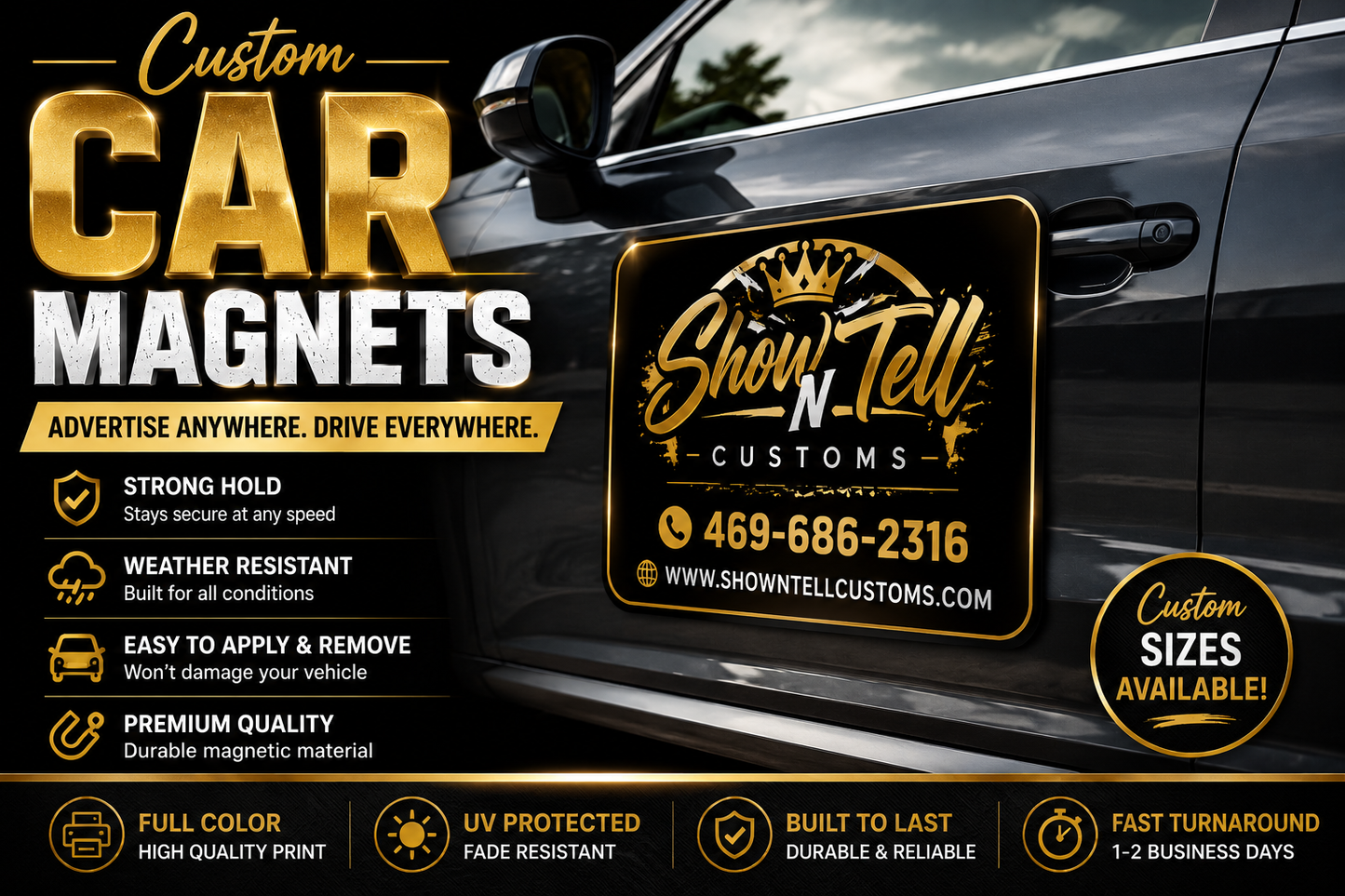 Custom Car Magnets