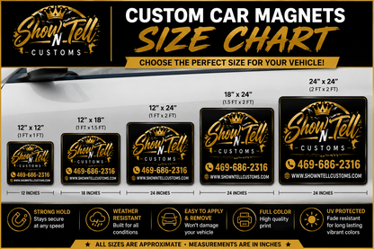 Custom Car Magnets