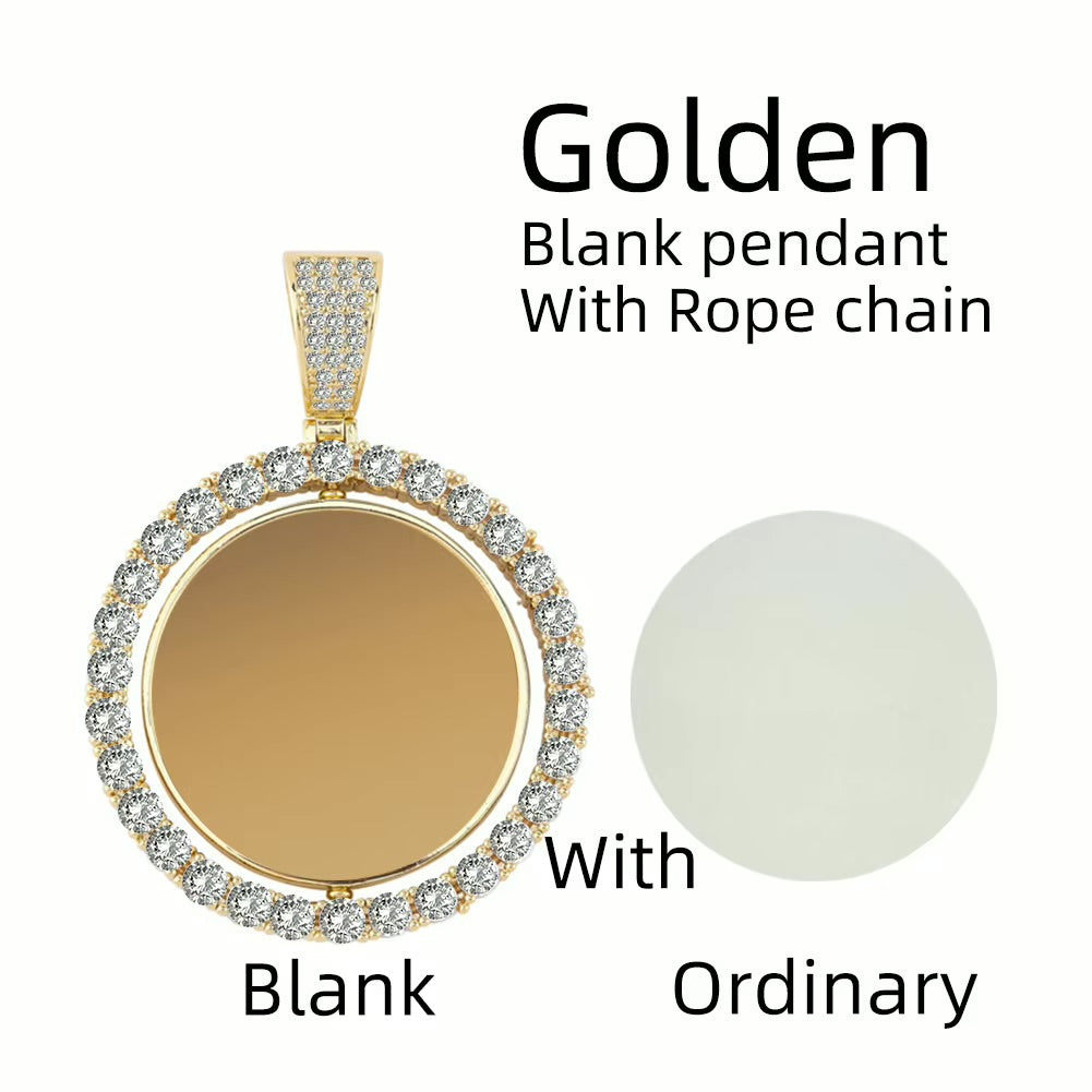 Custom Premium luxury photo necklace