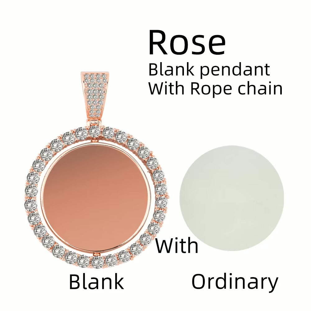 Custom Premium luxury photo necklace