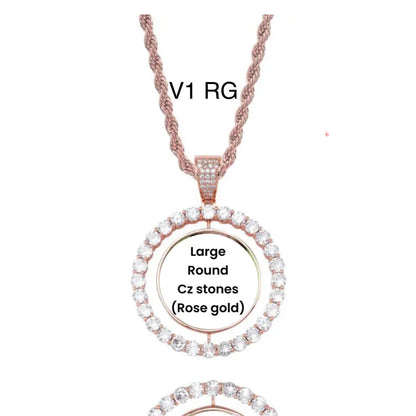 Custom Premium luxury photo necklace