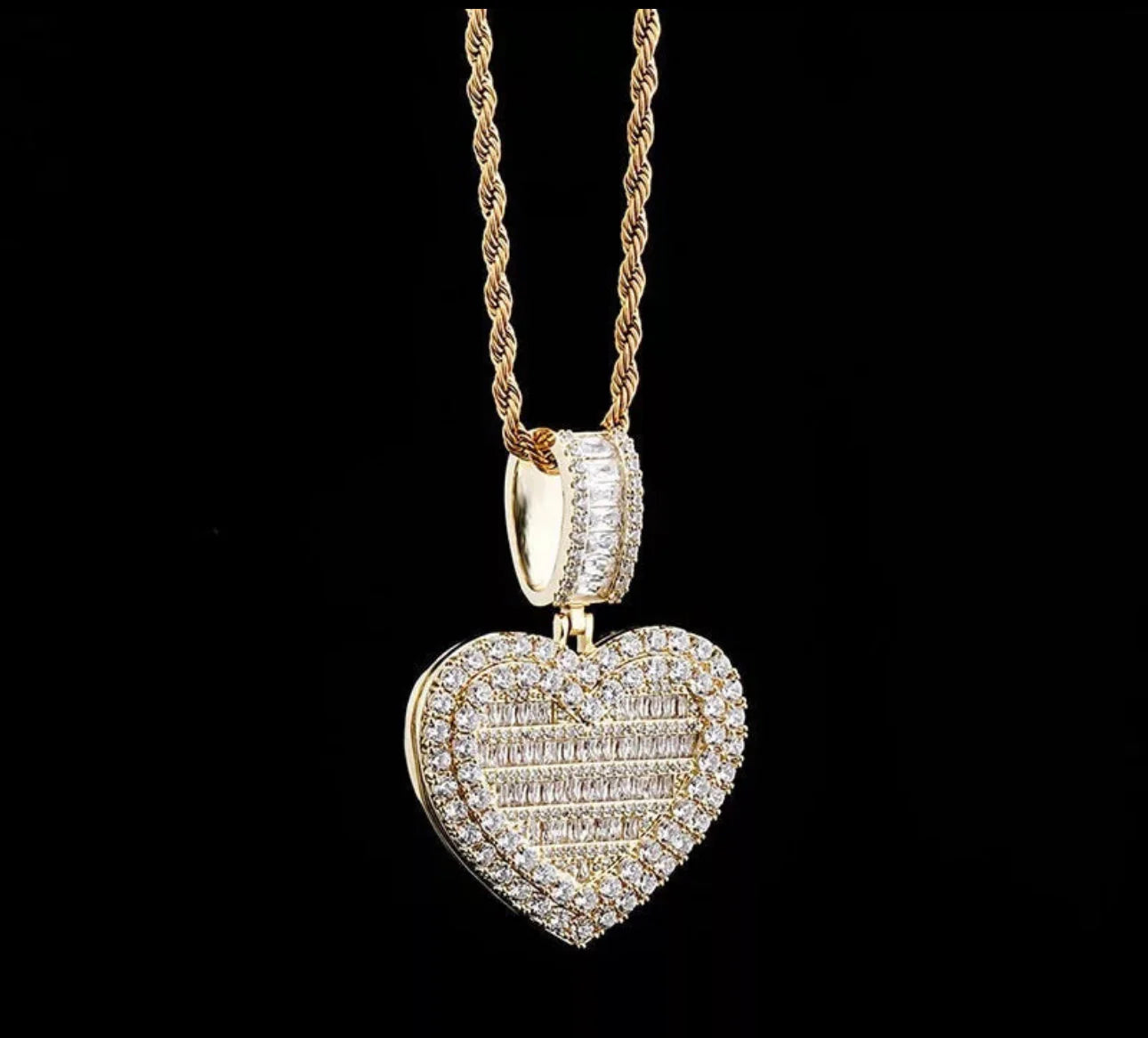 Custom Premium luxury photo necklace